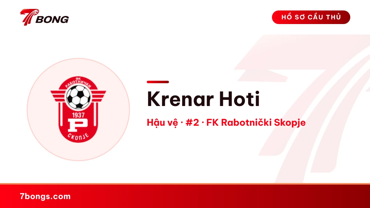 Krenar Hoti — FK Rabotnički Skopje