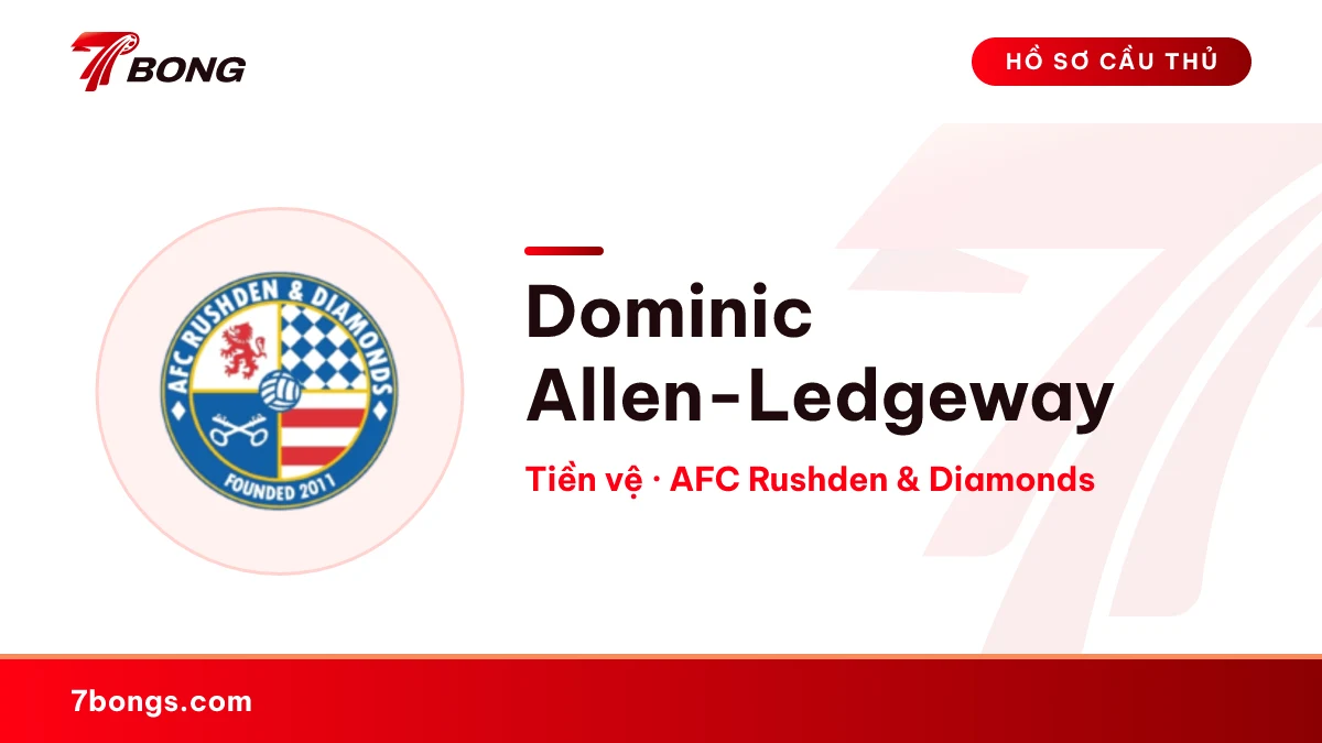 Dominic Allen-Ledgeway — AFC Rushden & Diamonds