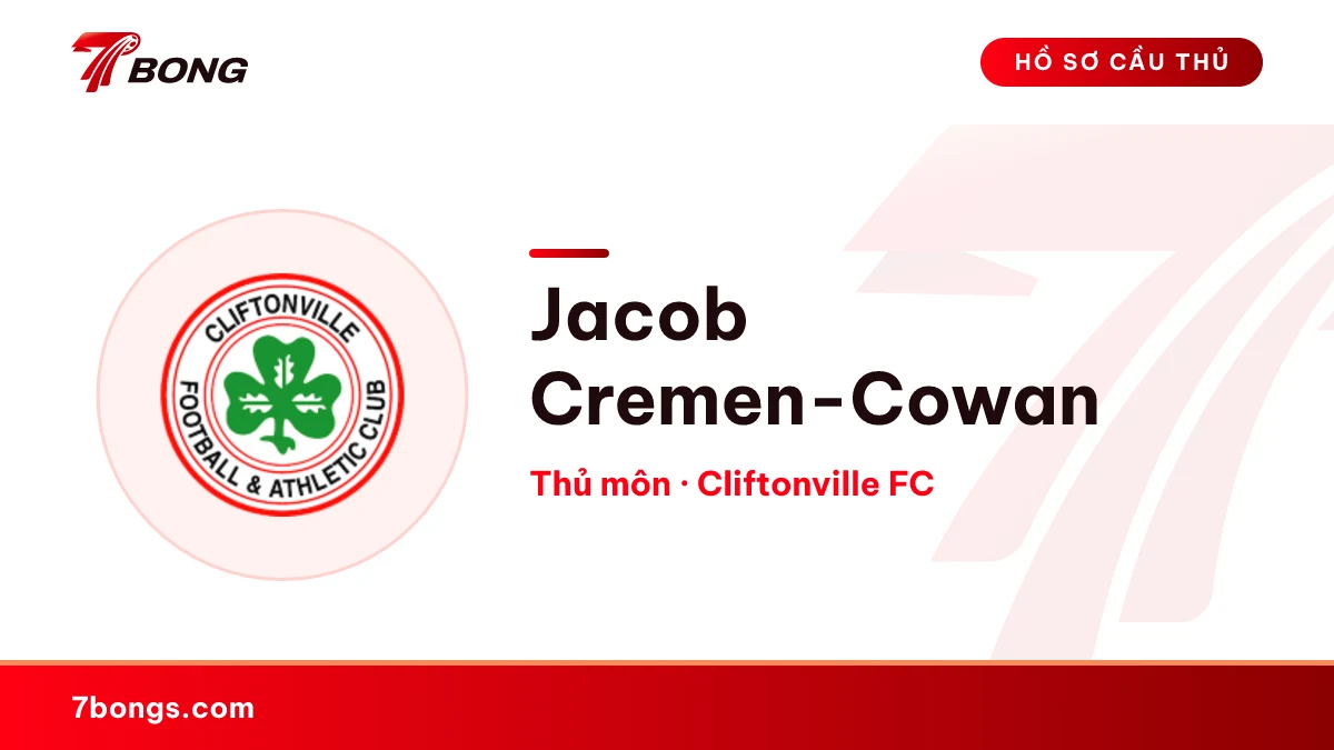 Jacob Cremen-Cowan — Cliftonville FC