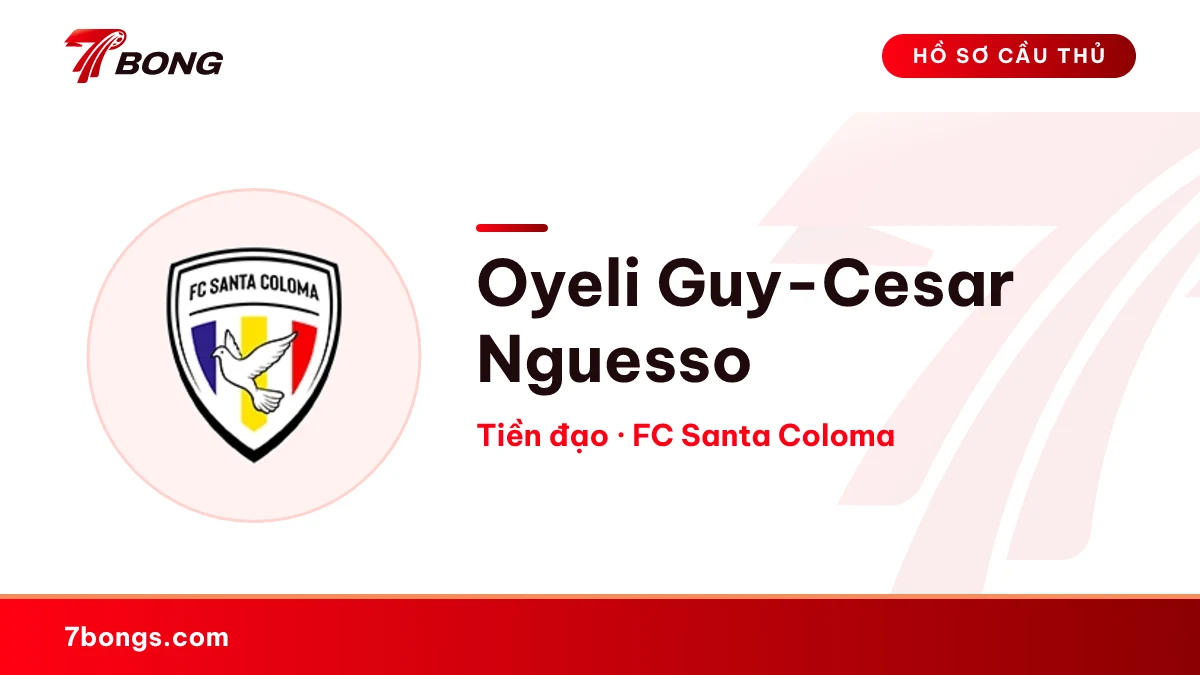Oyeli Guy-Cesar Nguesso — FC Santa Coloma