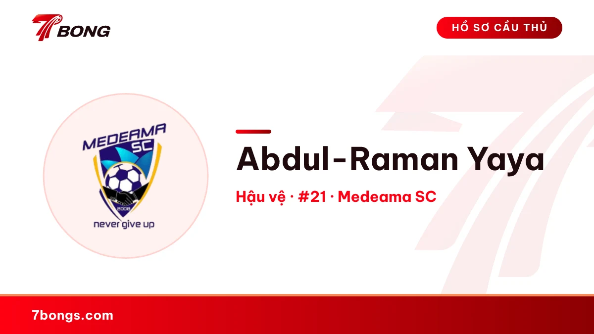 Abdul-Raman Yaya — Medeama SC