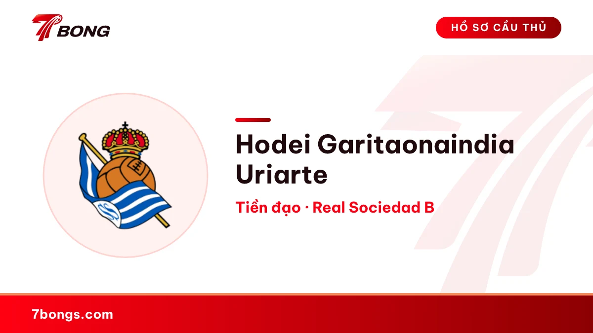 Hodei Garitaonaindia Uriarte — Real Sociedad B