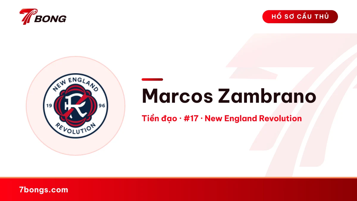 Marcos Zambrano — New England Revolution