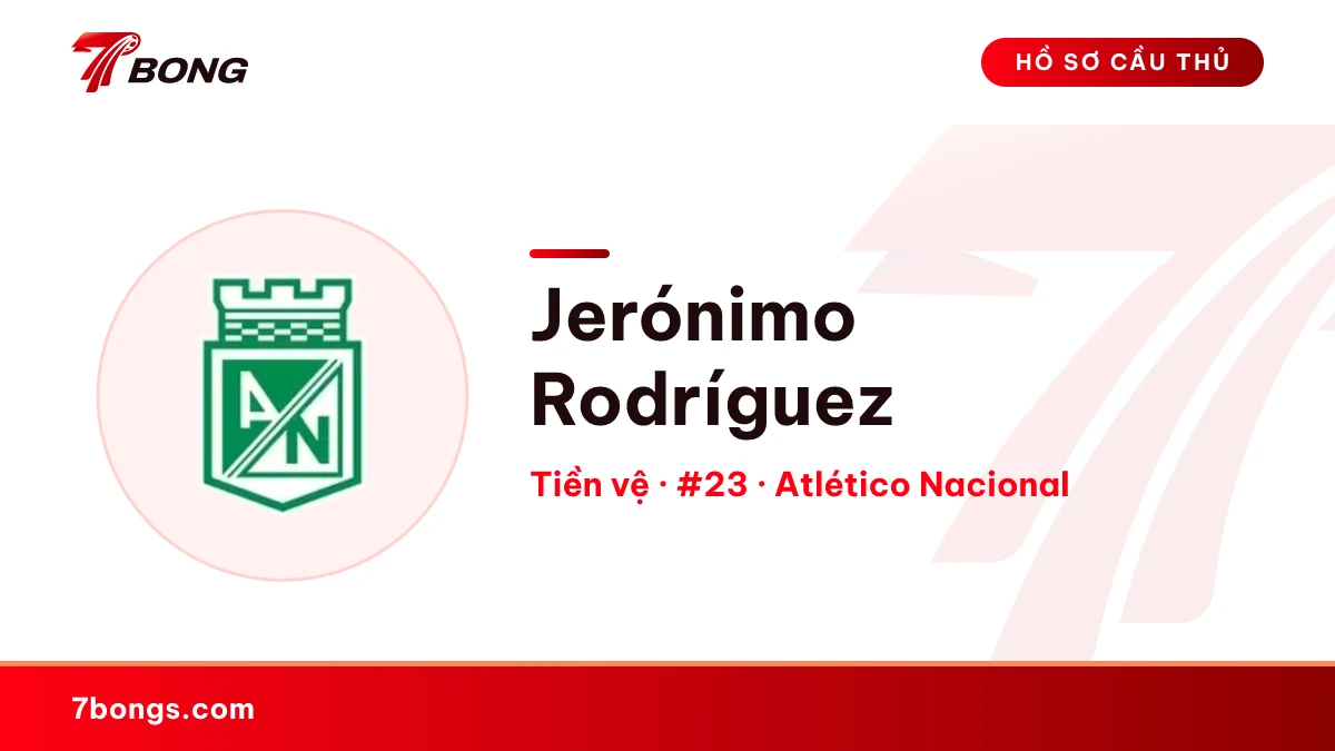 Jerónimo Rodríguez — Atlético Nacional