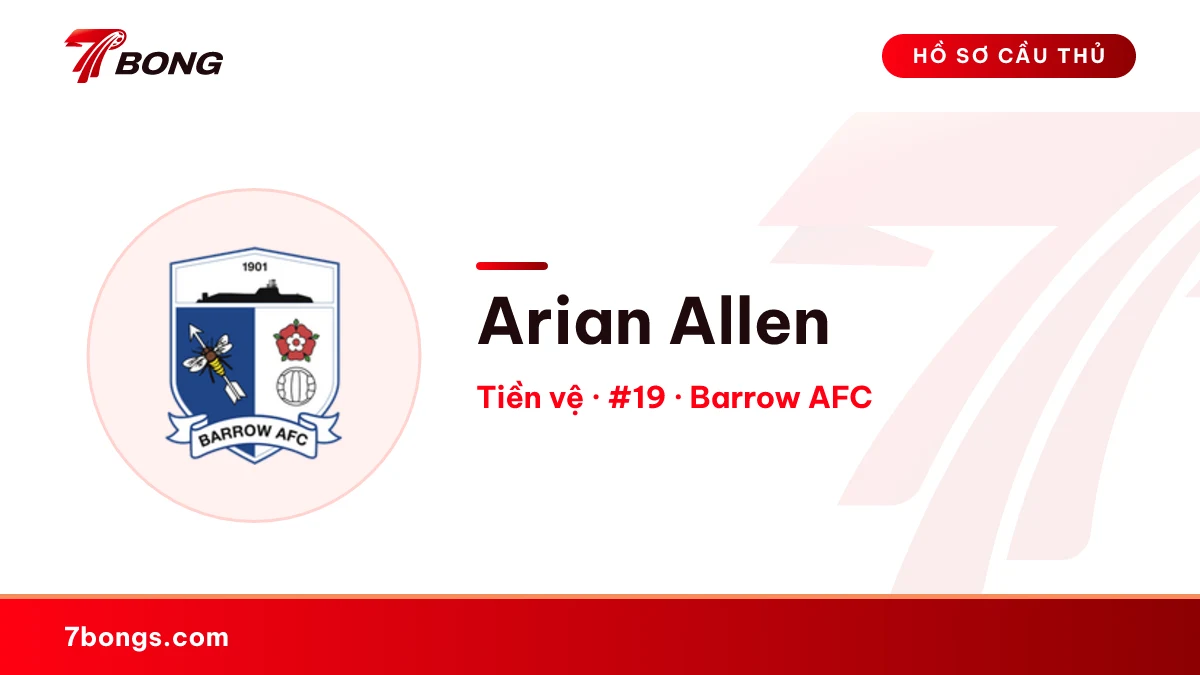 Arian Allen — Barrow AFC