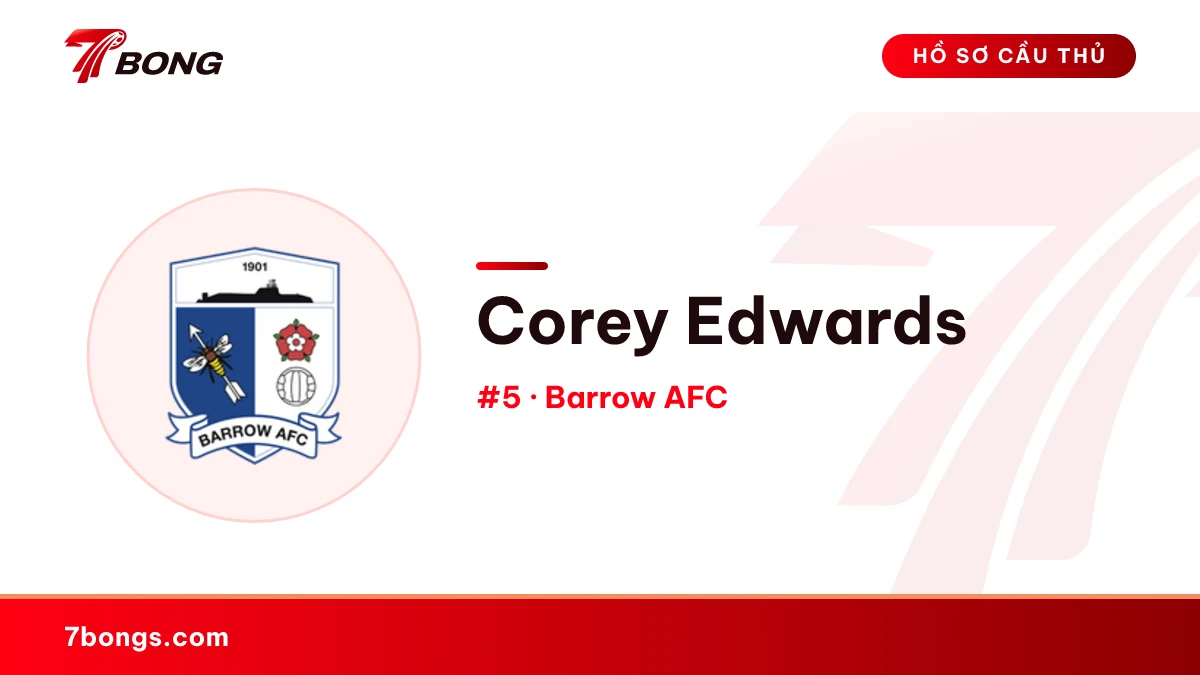 Corey Edwards — Barrow AFC