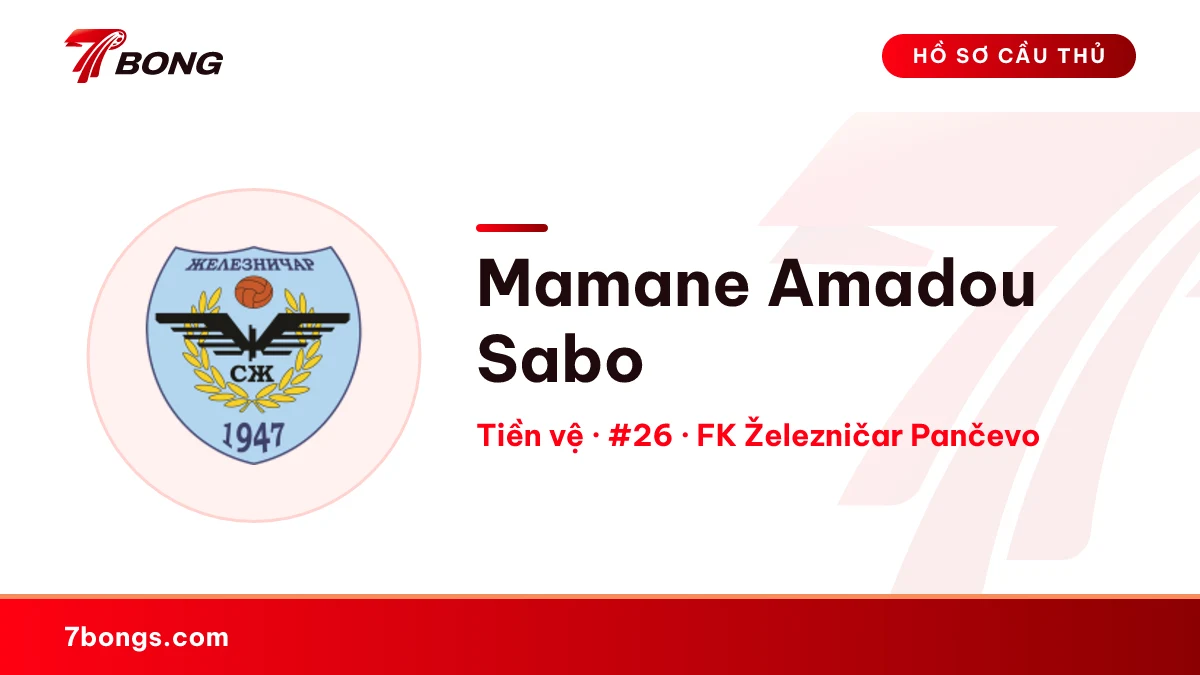 Mamane Amadou Sabo — FK Železničar Pančevo