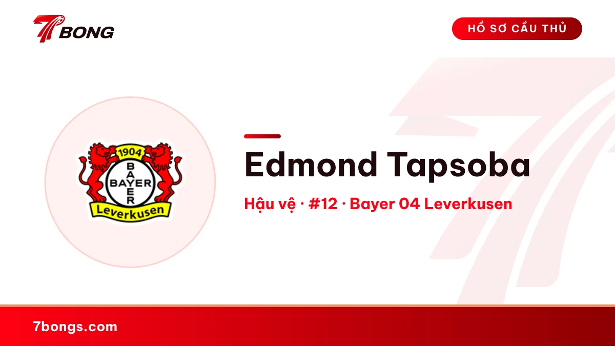 Edmond Tapsoba — Bayer 04 Leverkusen