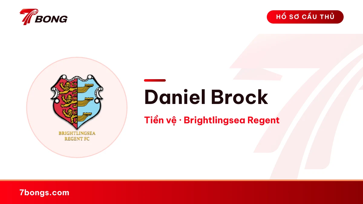 Daniel Brock — Brightlingsea Regent