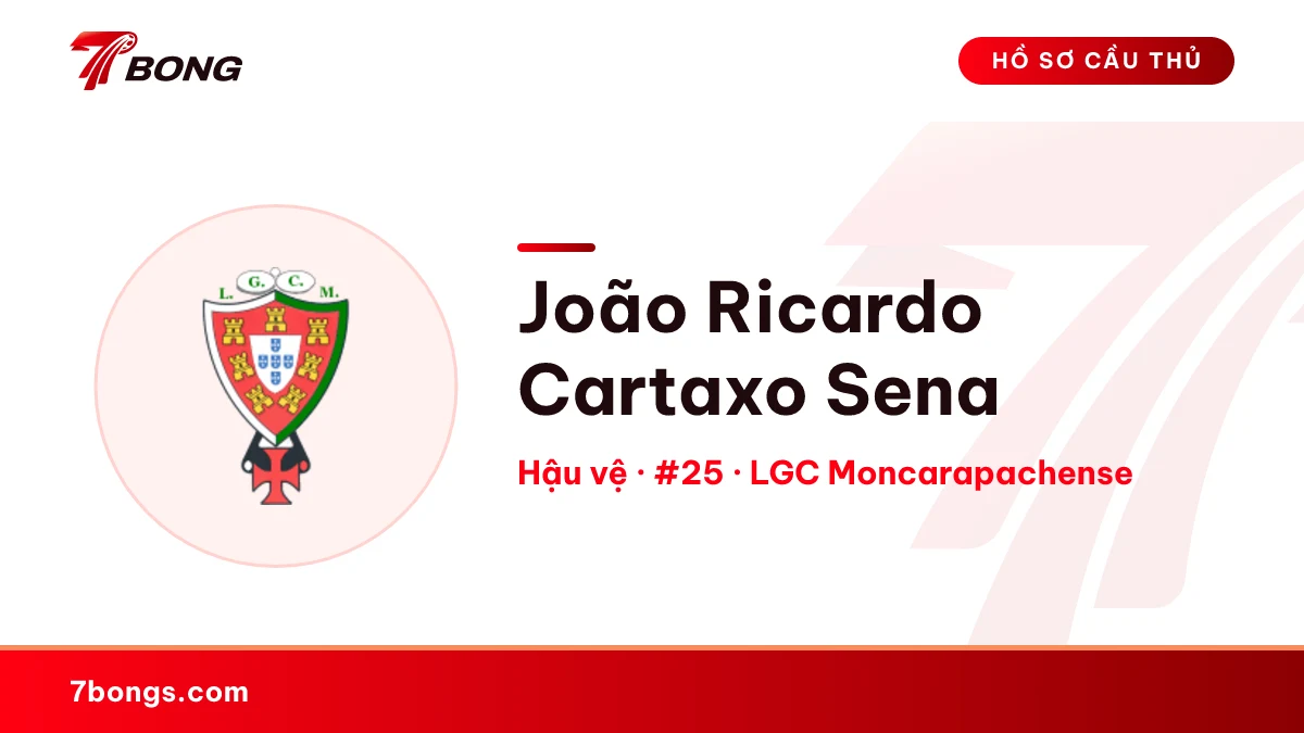 João Ricardo Cartaxo Sena — LGC Moncarapachense
