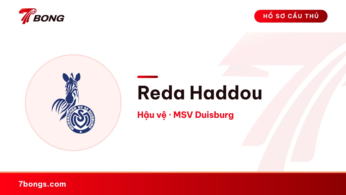 Reda Haddou — MSV Duisburg