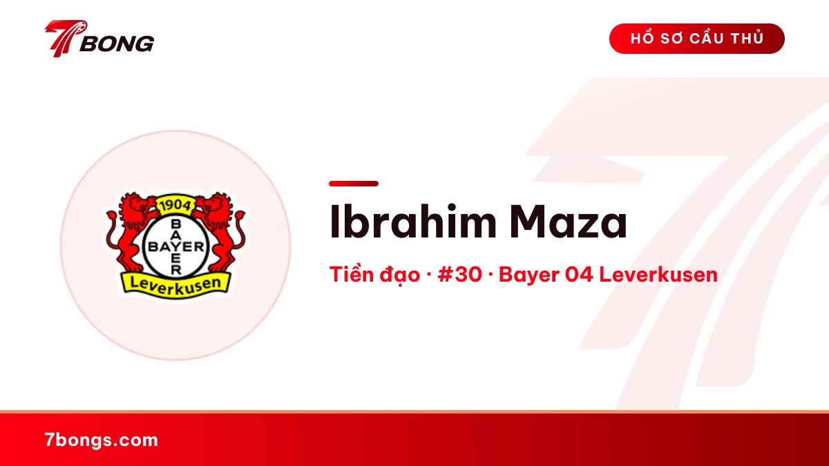 Ibrahim Maza — Bayer 04 Leverkusen