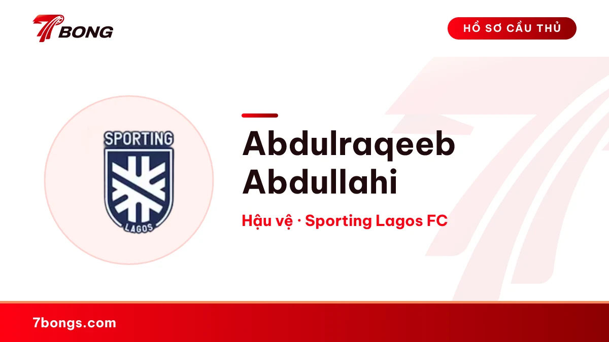 Abdulraqeeb Abdullahi — Sporting Lagos FC