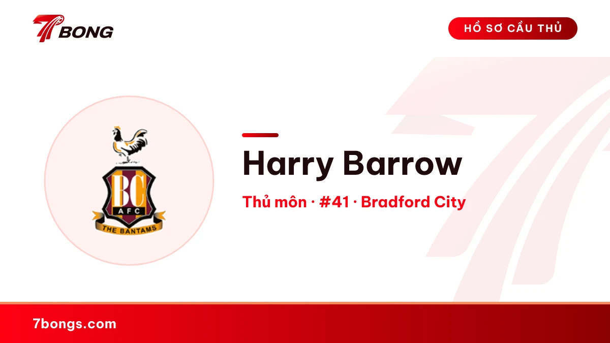 Harry Barrow — Bradford City