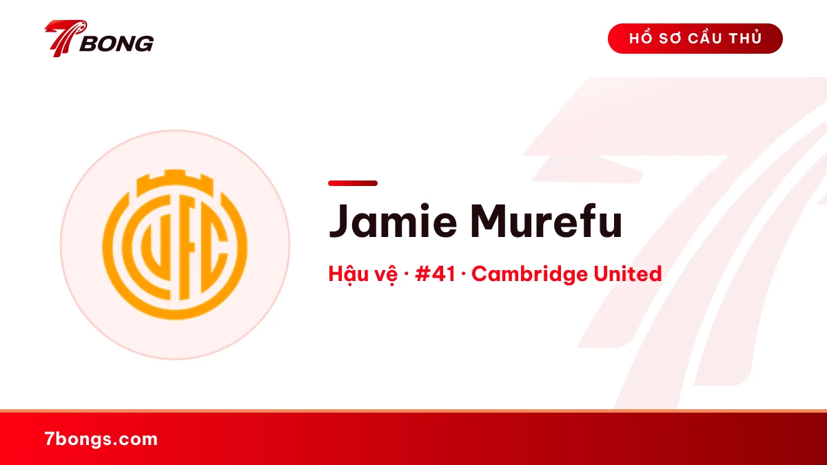 Jamie Murefu — Cambridge United