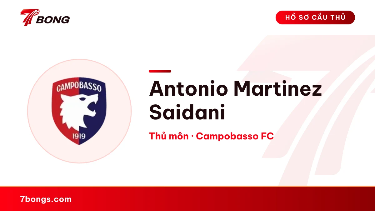 Antonio Martinez Saidani — Campobasso FC