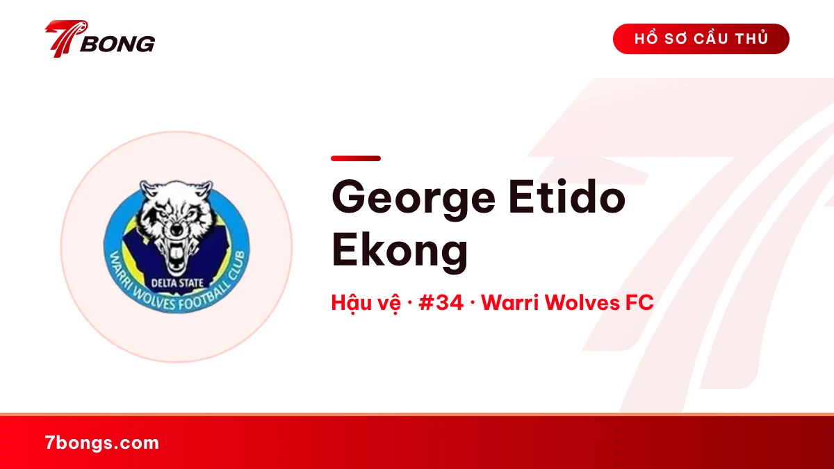 George Etido Ekong — Warri Wolves FC