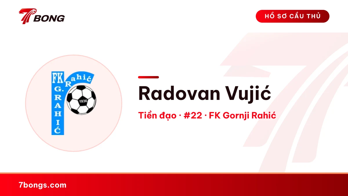 Radovan Vujić — FK Gornji Rahić