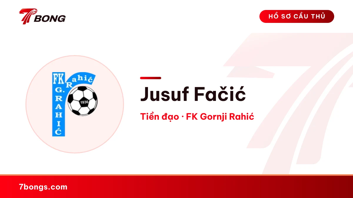 Jusuf Fačić — FK Gornji Rahić