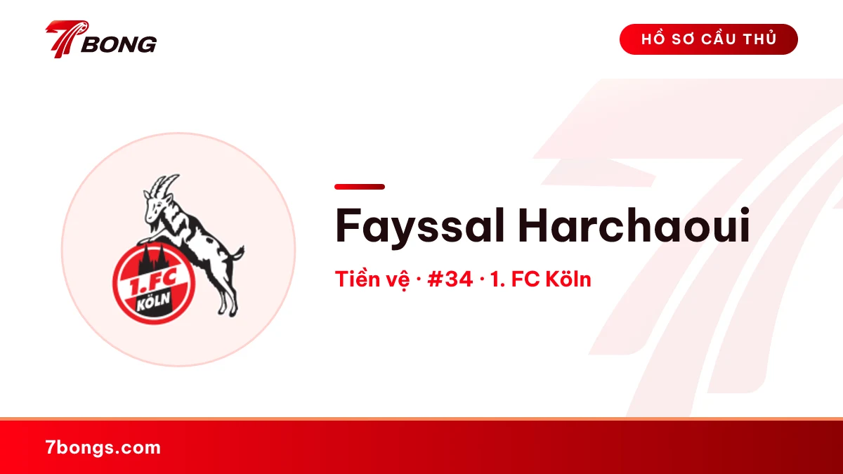 Fayssal Harchaoui — 1. FC Köln