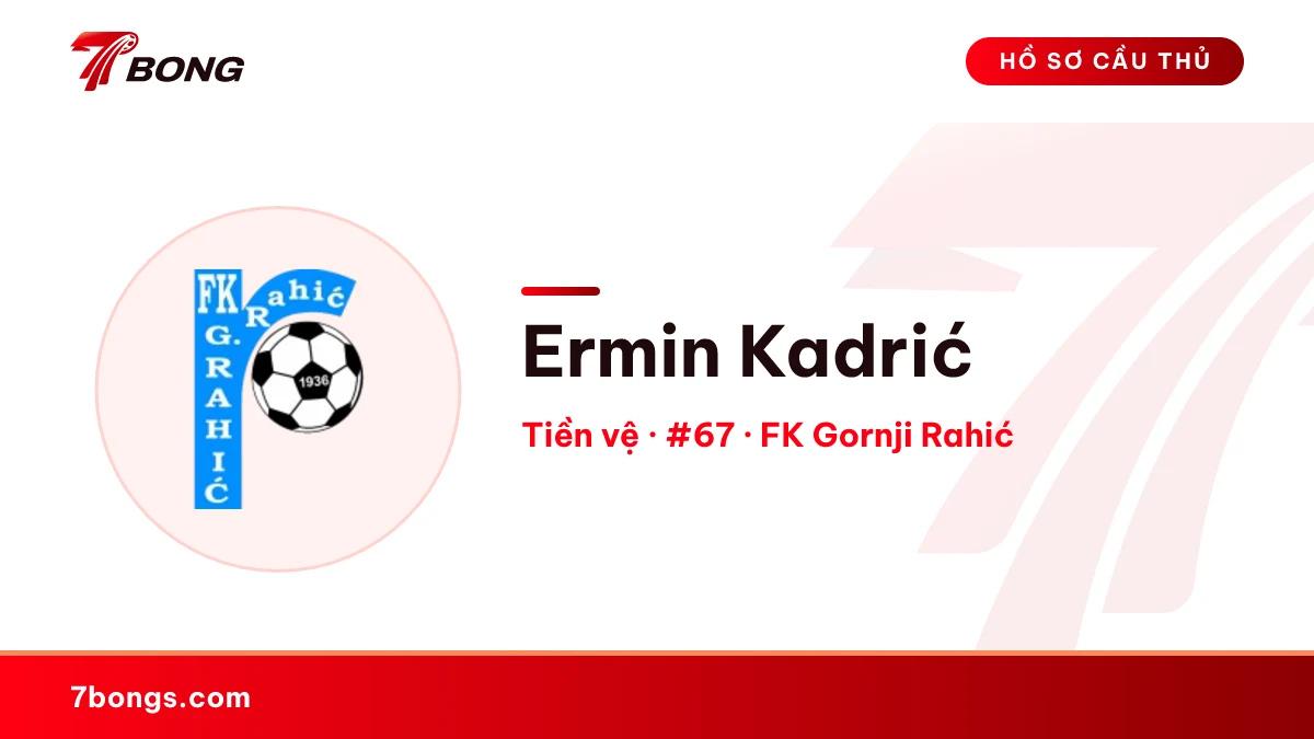 Ermin Kadrić — FK Gornji Rahić