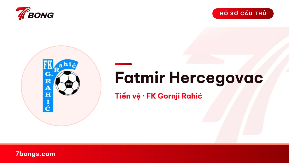 Fatmir Hercegovac — FK Gornji Rahić