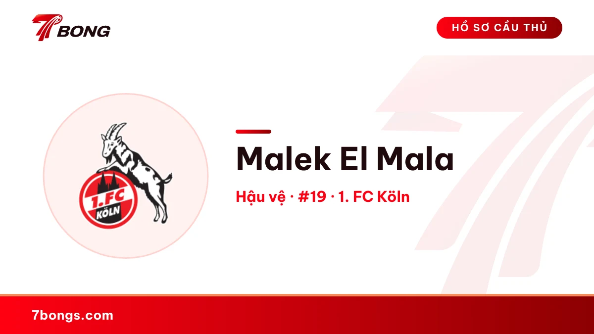 Malek El Mala — 1. FC Köln
