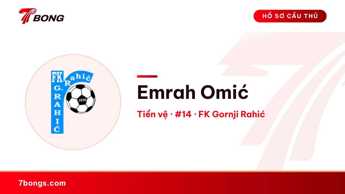 Emrah Omić — FK Gornji Rahić