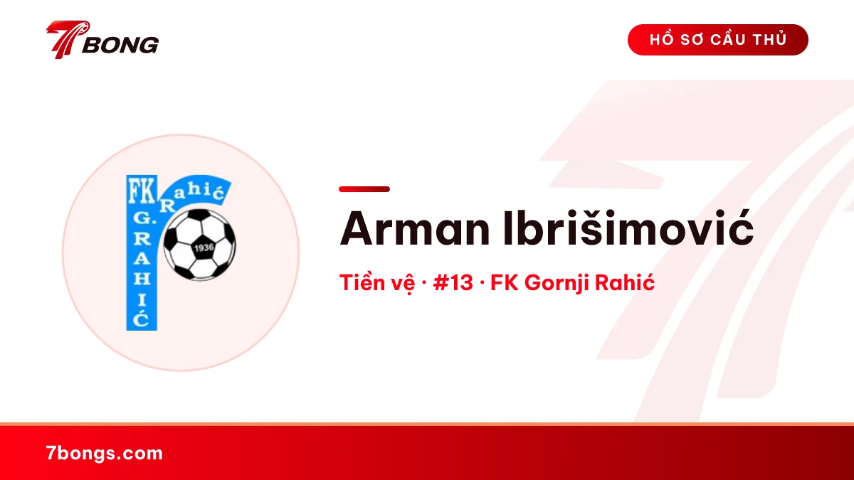 Arman Ibrišimović — FK Gornji Rahić