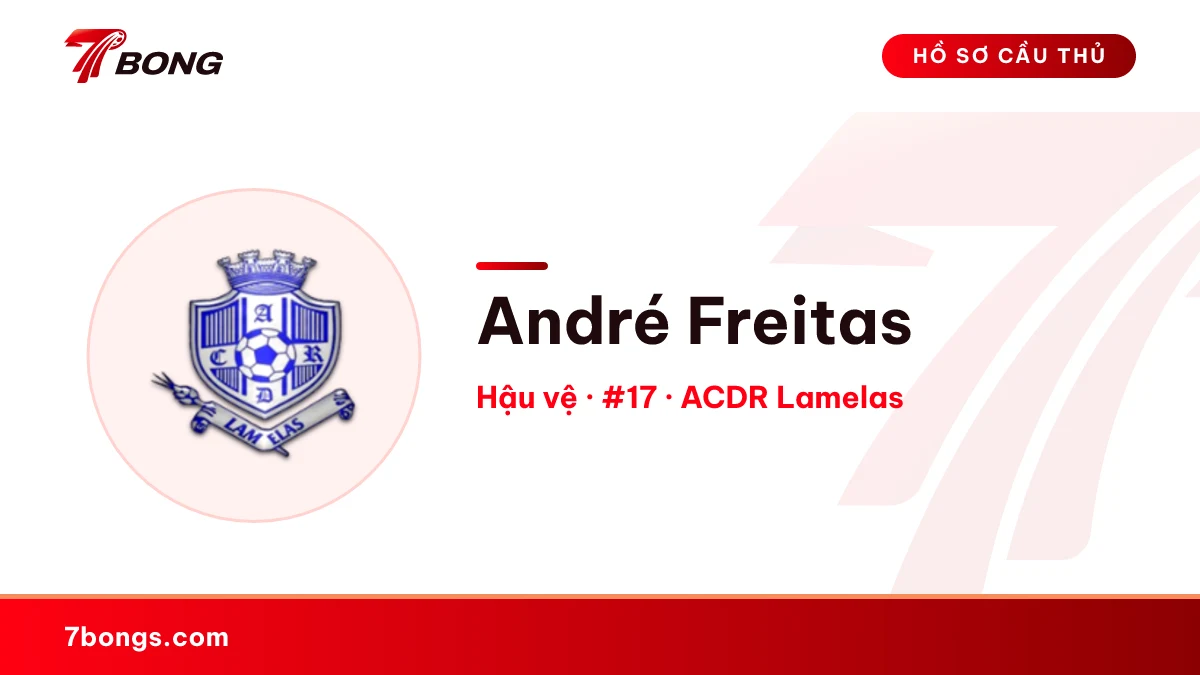 André Freitas — ACDR Lamelas
