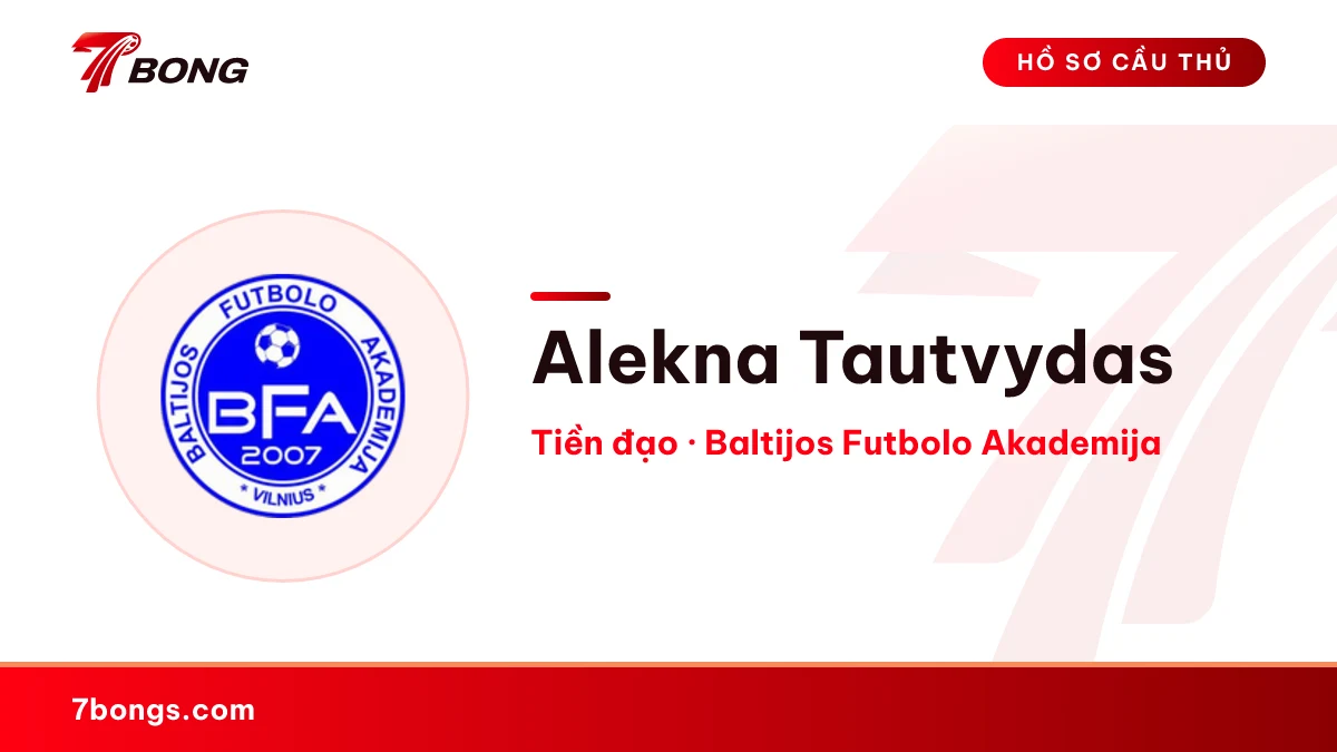 Alekna Tautvydas — Baltijos Futbolo Akademija