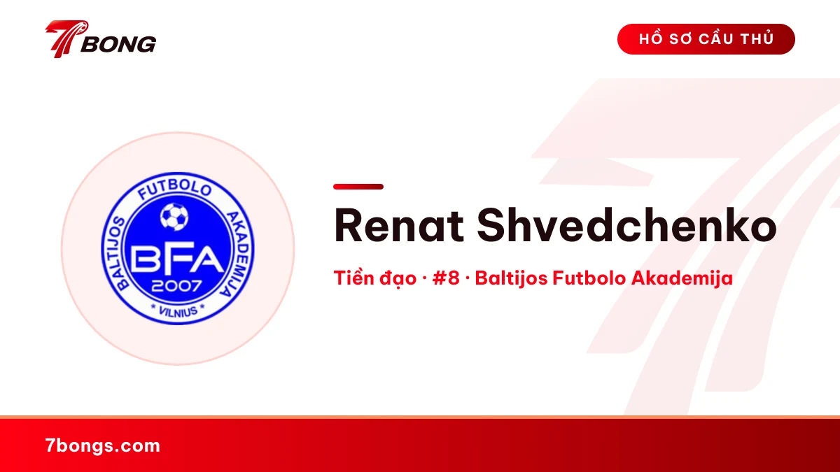 Renat Shvedchenko — Baltijos Futbolo Akademija