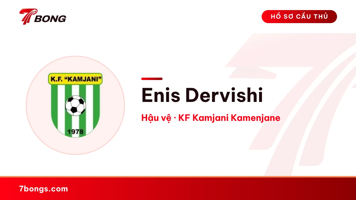Enis Dervishi — KF Kamjani Kamenjane