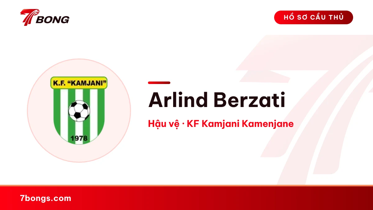 Arlind Berzati — KF Kamjani Kamenjane