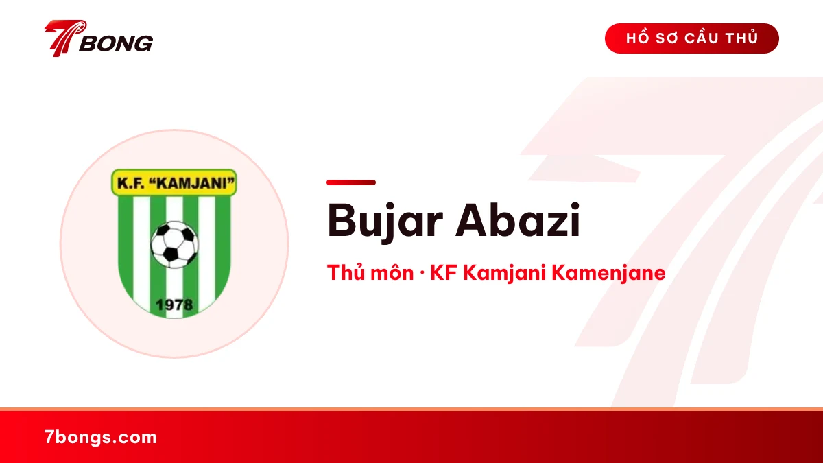 Bujar Abazi — KF Kamjani Kamenjane