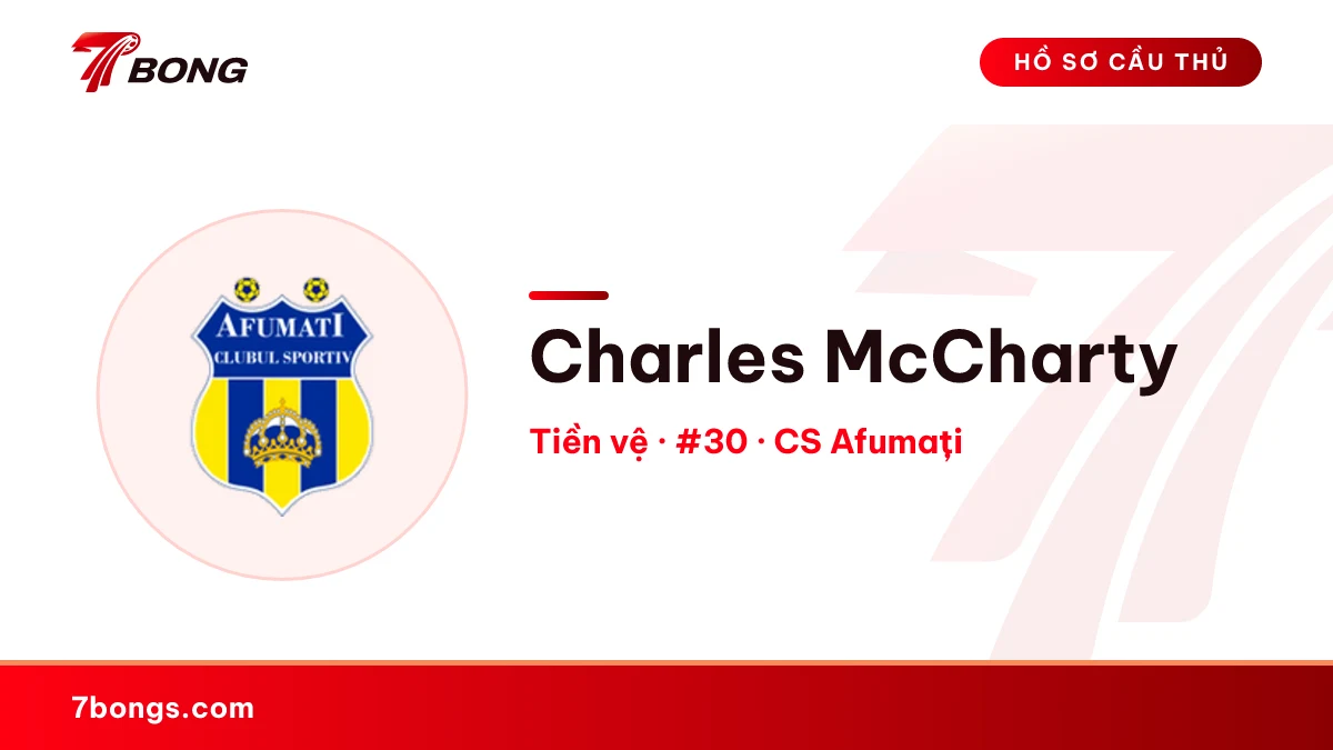 Charles McCharty — CS Afumați