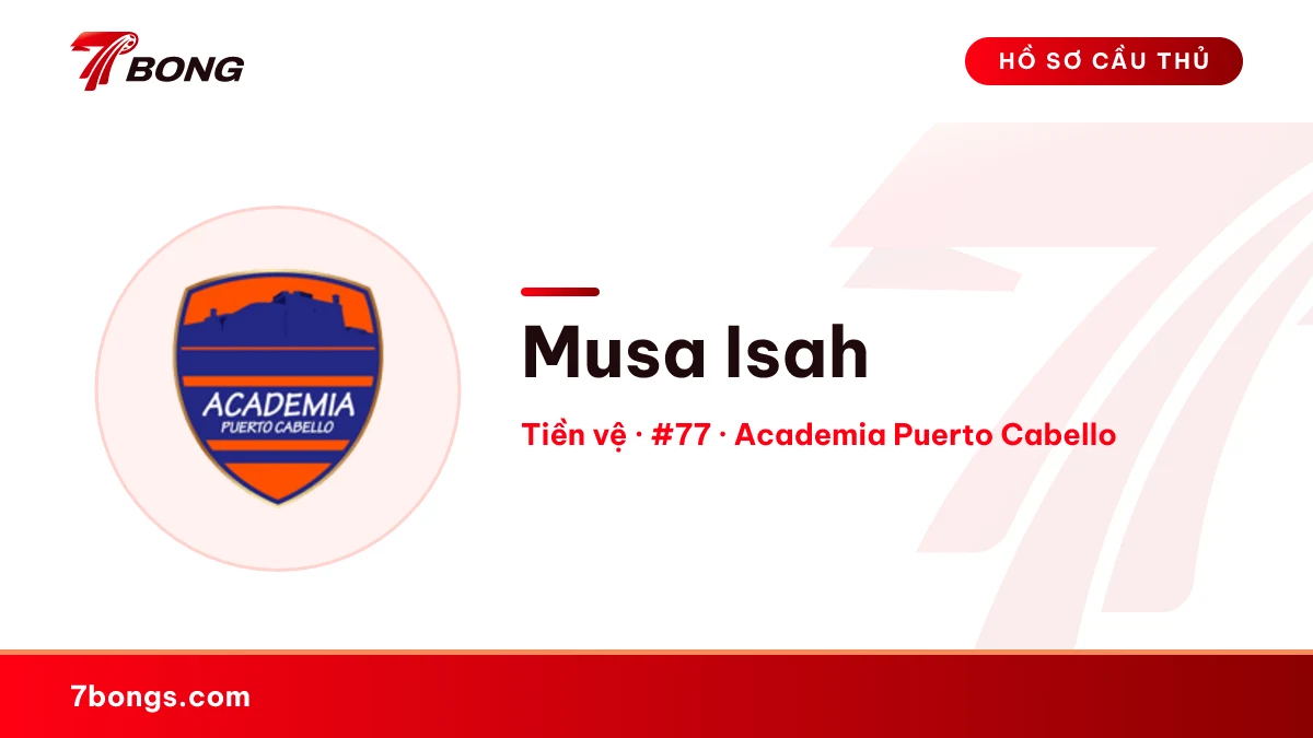 Musa Isah — Academia Puerto Cabello