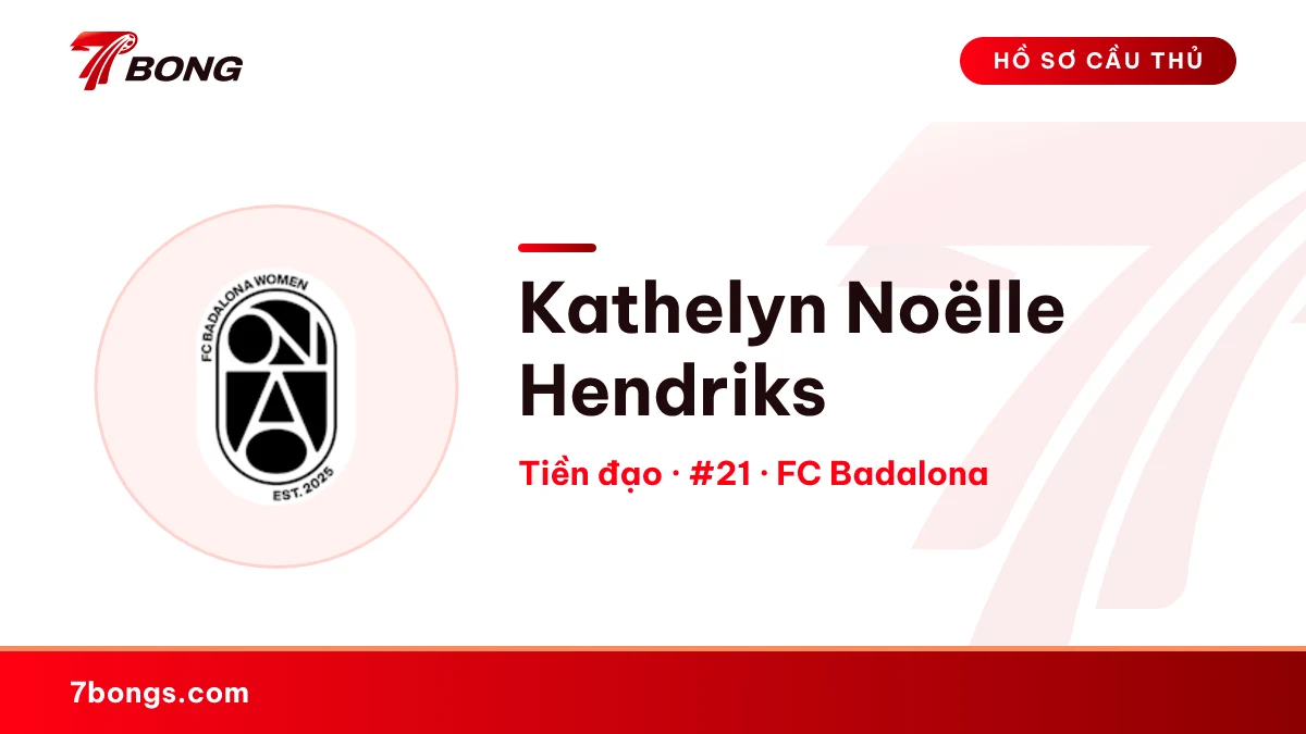 Kathelyn Noëlle Hendriks — FC Badalona