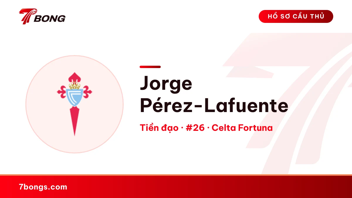 Jorge Pérez-Lafuente — Celta Fortuna
