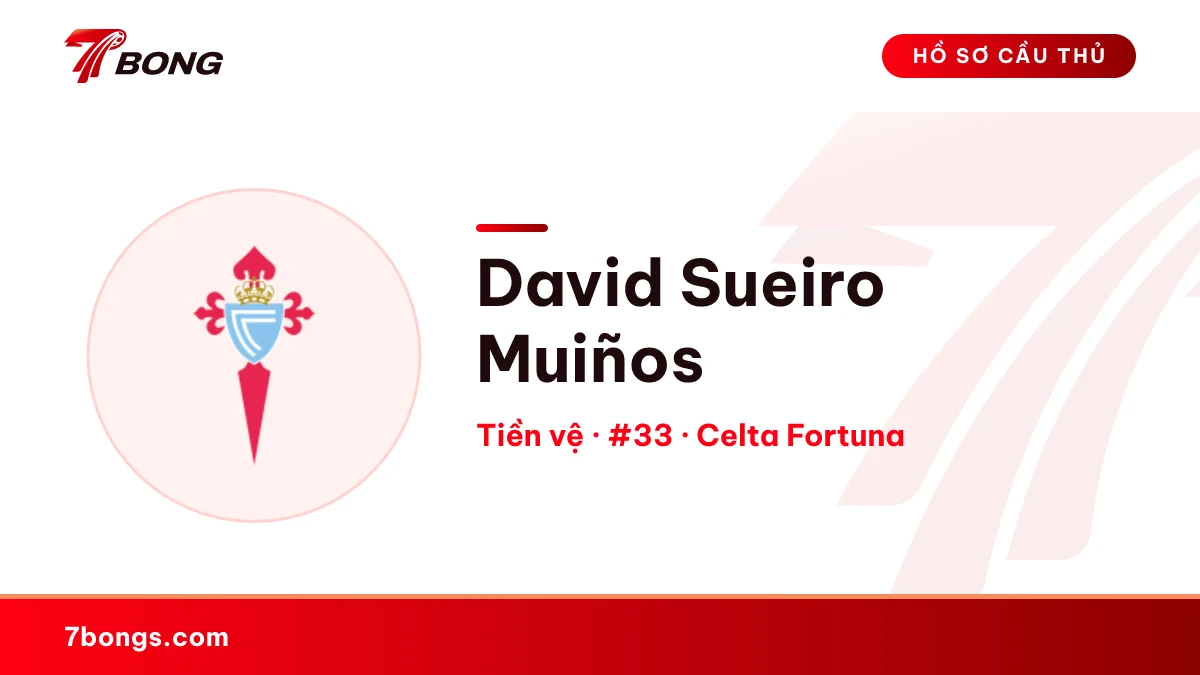 David Sueiro Muiños — Celta Fortuna