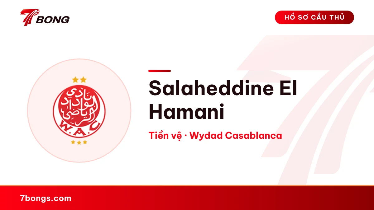 Salaheddine El Hamani — Wydad Casablanca