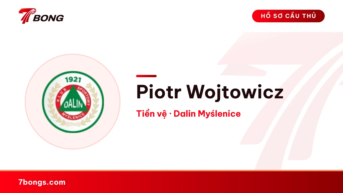Piotr Wojtowicz — Dalin Myślenice