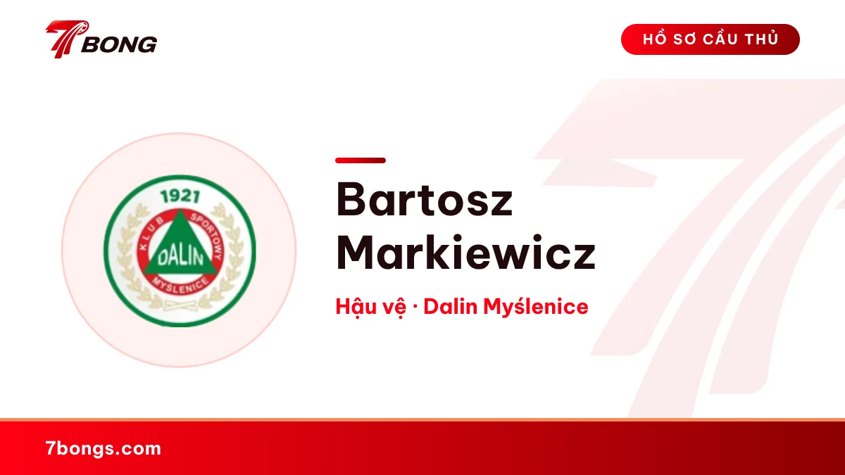 Bartosz Markiewicz — Dalin Myślenice