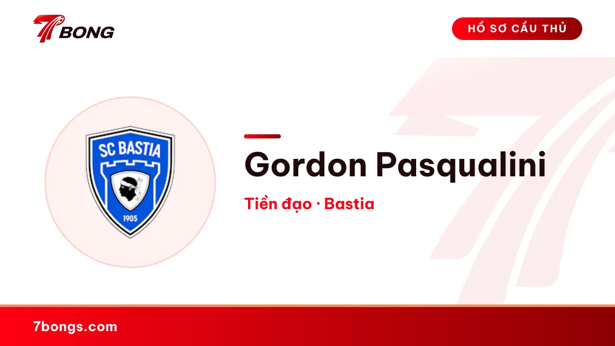 Gordon Pasqualini — Bastia