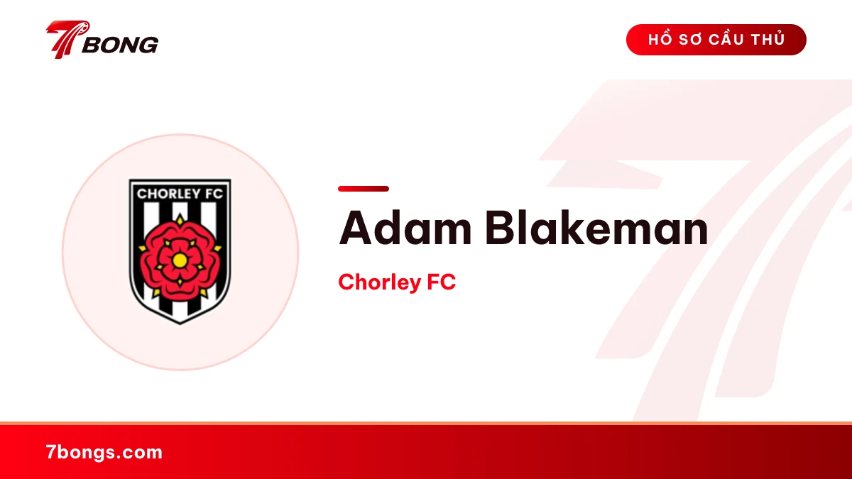 Adam Blakeman — Chorley FC