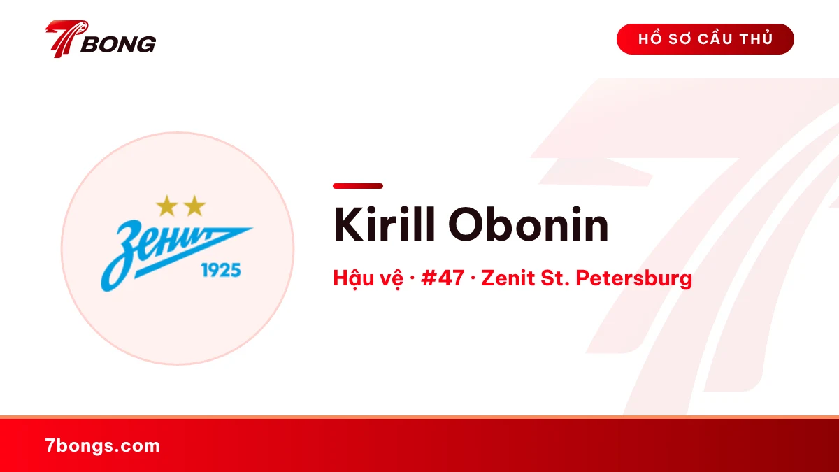 Kirill Obonin — Zenit St. Petersburg