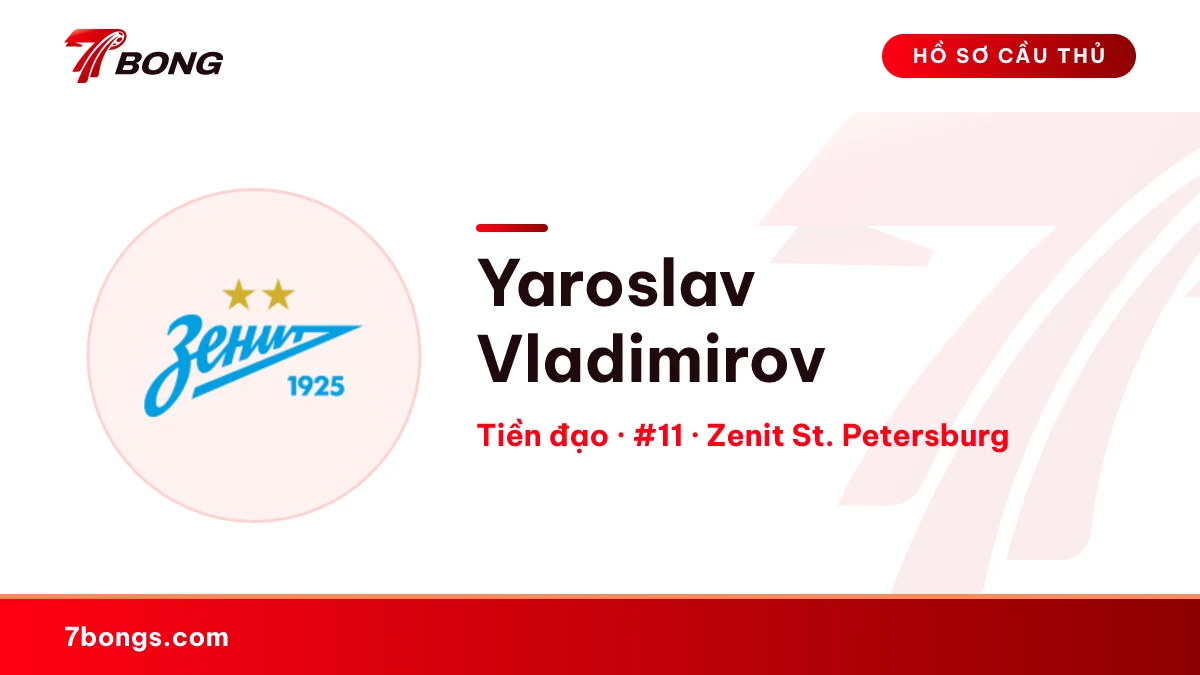 Yaroslav Vladimirov — Zenit St. Petersburg