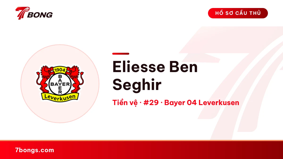 Eliesse Ben Seghir — Bayer 04 Leverkusen