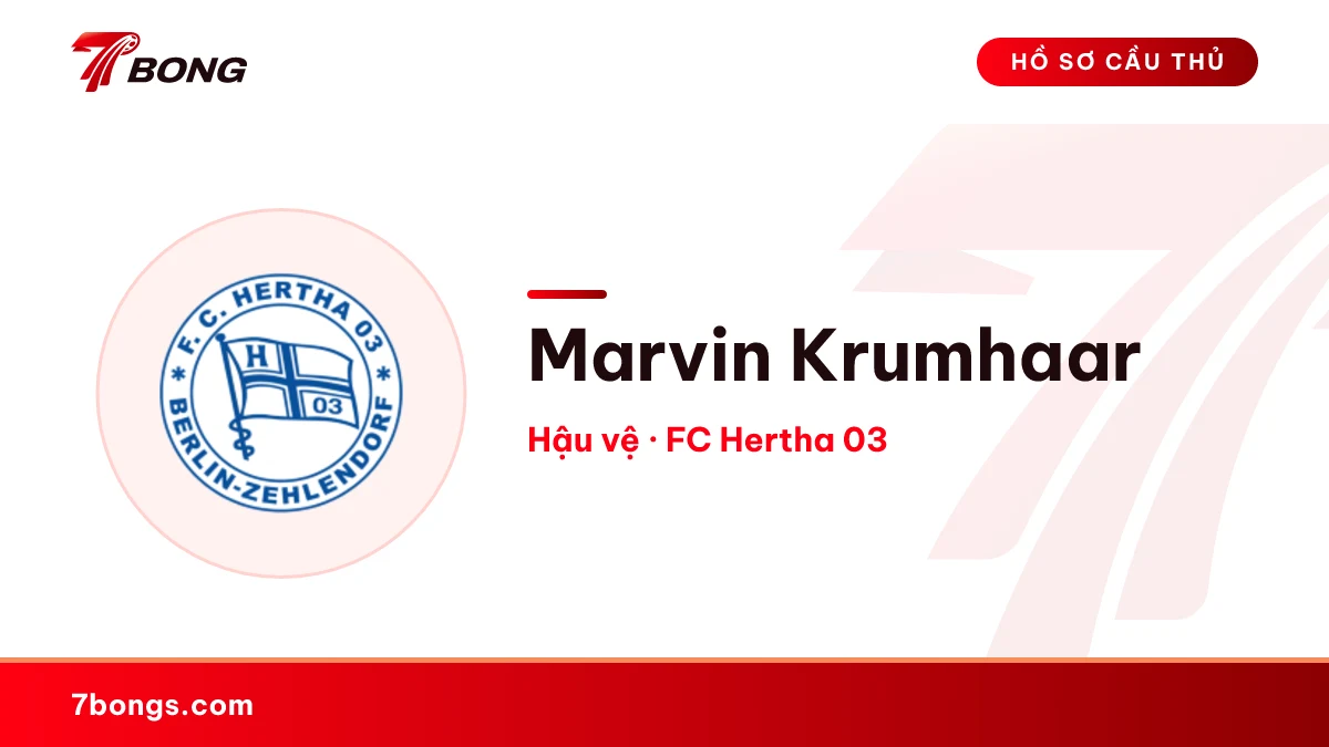 Marvin Krumhaar — FC Hertha 03