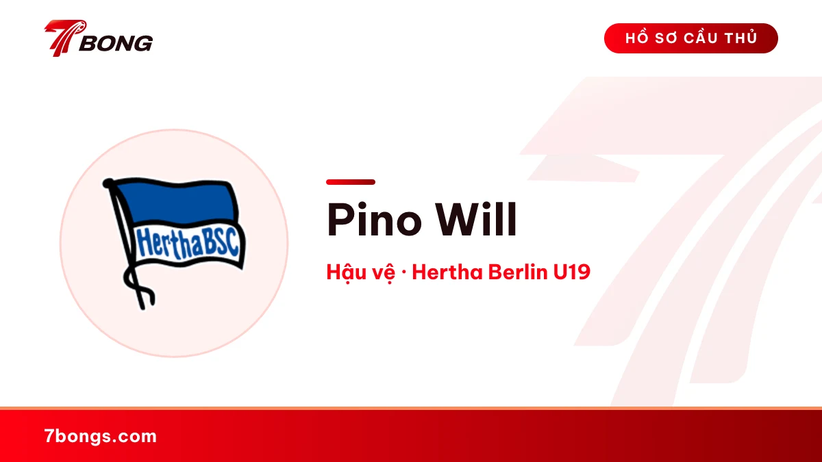 Pino Will — Hertha Berlin U19